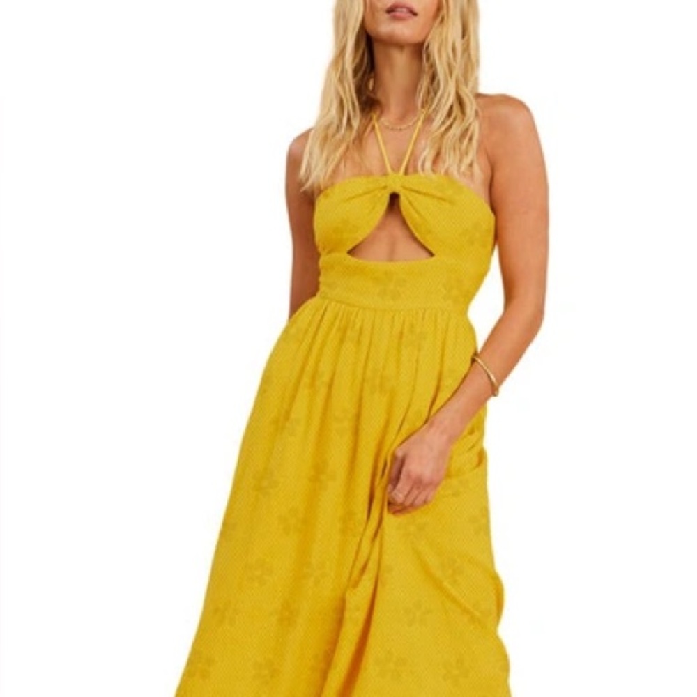 Billabong x The Salty Blonde Cutout Maxi Dress - Women XS